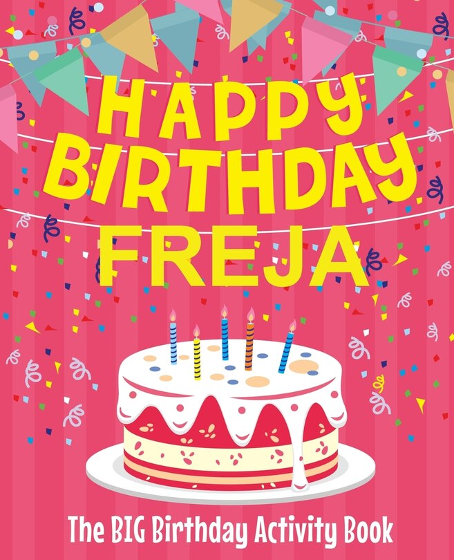 Couverture_Happy Birthday Freja - The Big Birthday Activity Book