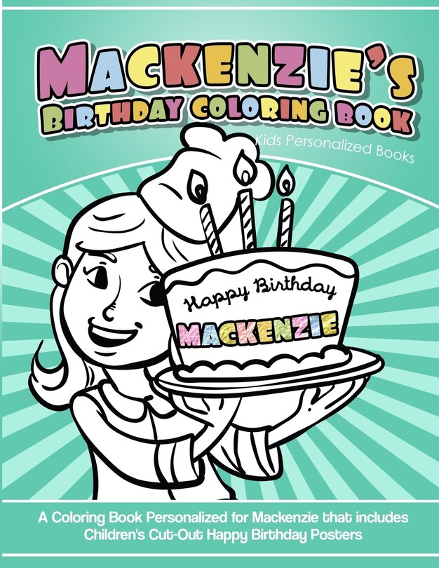 Couverture_Mackenzie's Birthday Coloring Book Kids Personalized Books