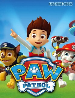 Front cover_Paw Patrol Coloring Book