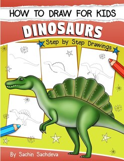 Couverture_How to Draw for Kids (Dinosaurs)