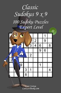Couverture_Classic Sudoku 9x9 - Expert Level - N°12