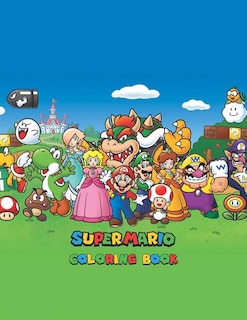 Couverture_Super Mario Coloring Book