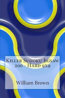 Couverture_Killer Sudoku Jigsaw 200 - Hard 9x9