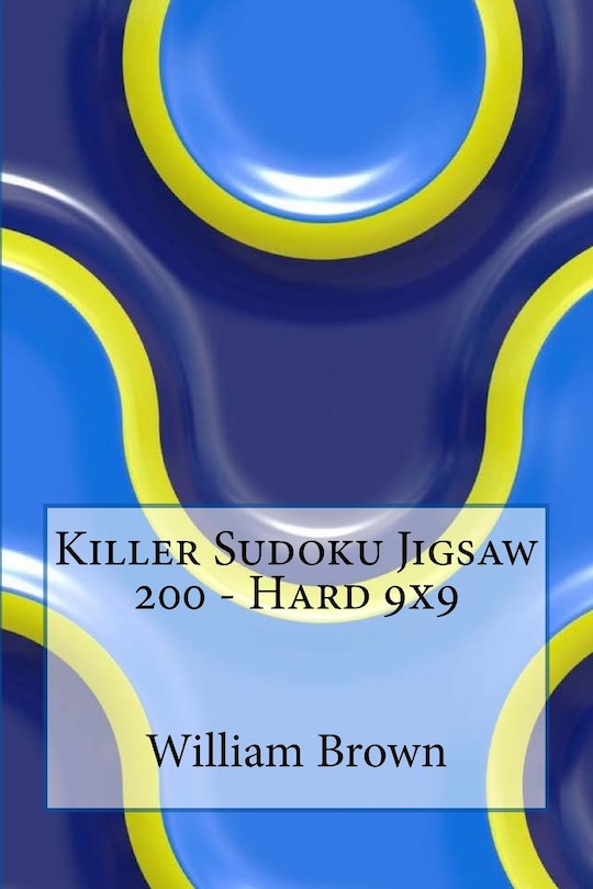 Couverture_Killer Sudoku Jigsaw 200 - Hard 9x9