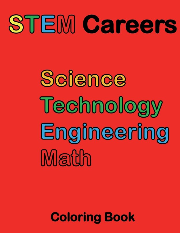 Couverture_STEM Careers Coloring Book