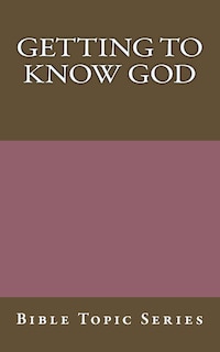 Front cover_Getting to know God