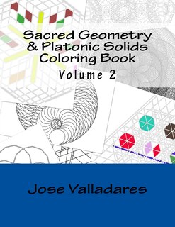 Front cover_Sacred Geometry & Platonic Solids Coloring Book
