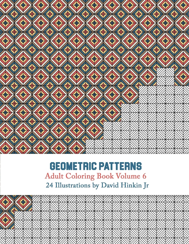 Couverture_Geometric Patterns - Adult Coloring Book Vol. 6