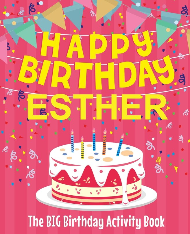 Couverture_Happy Birthday Esther - The Big Birthday Activity Book