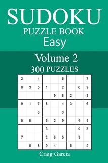 Couverture_300 Easy Sudoku Puzzle Book
