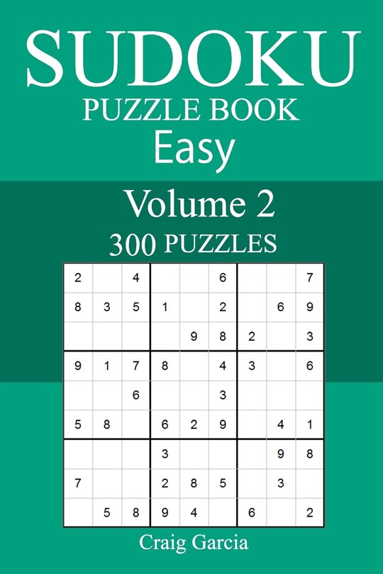 Couverture_300 Easy Sudoku Puzzle Book
