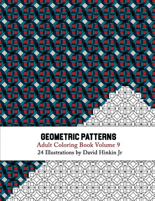 Couverture_Geometric Patterns - Adult Coloring Book Vol. 9