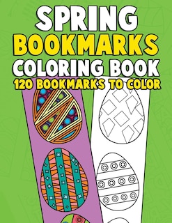 Front cover_Spring Bookmarks Coloring Book
