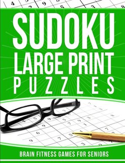 Front cover_Sudoku Large Print Puzzles