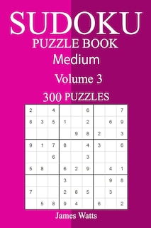 Couverture_300 Medium Sudoku Puzzle Book