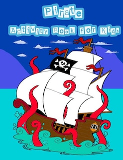 Front cover_Pirate Activity Book For Kids