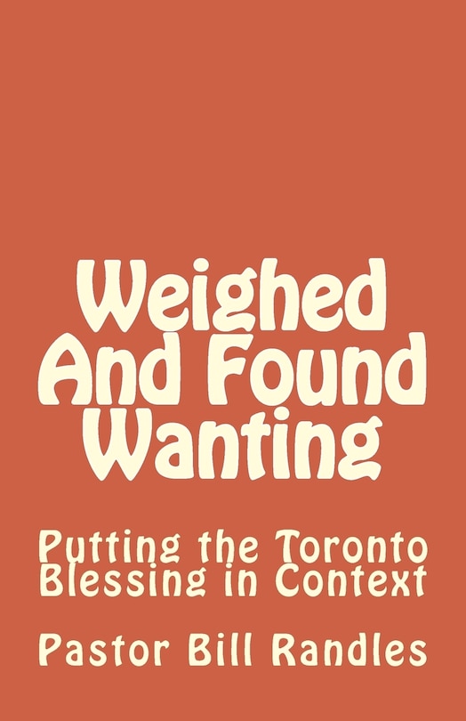 Couverture_Weighed And Found Wanting