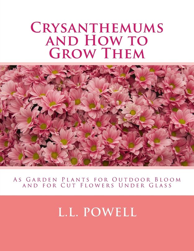 Front cover_Crysanthemums and How to Grow Them