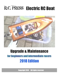 Front cover_Electric RC Boat Upgrade & Maintenance 2018 Edition