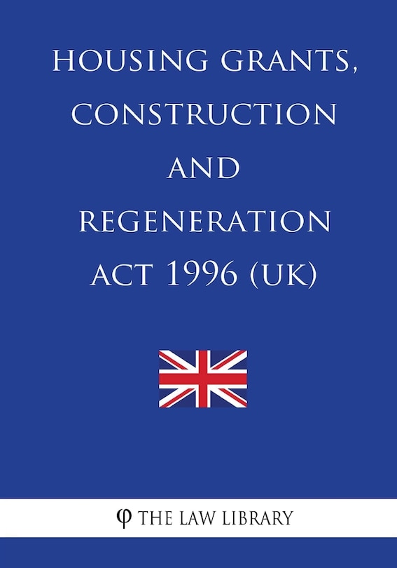 Couverture_Housing Grants, Construction and Regeneration Act 1996