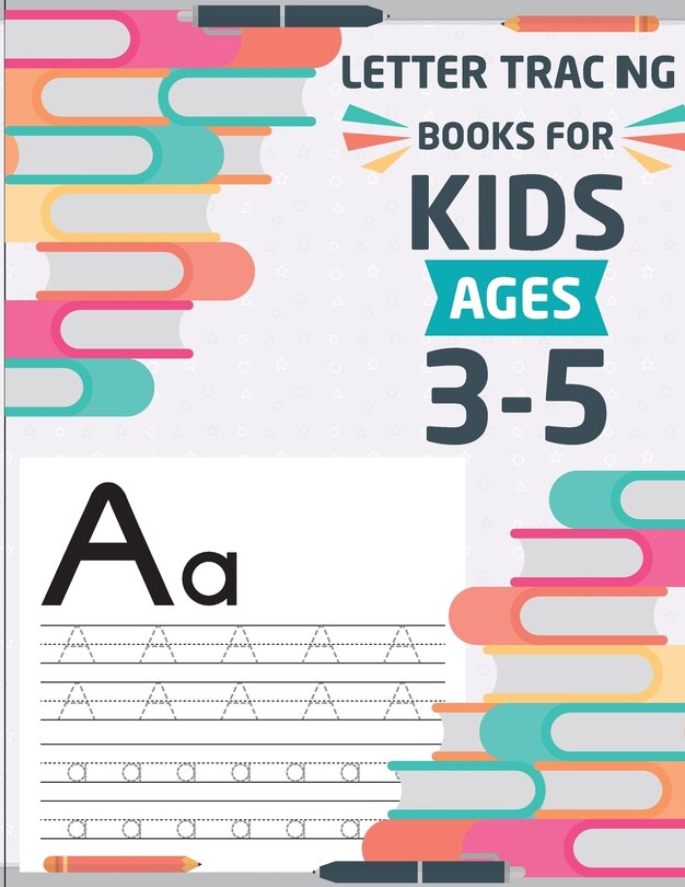 Front cover_Letter tracing books for kids ages 3-5