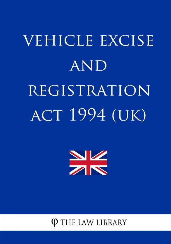 Couverture_Vehicle Excise and Registration Act 1994