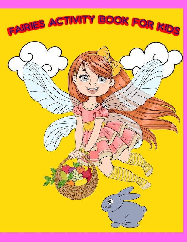 Front cover_Fairies Activity Book For Kids