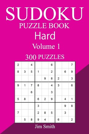 300 Hard Sudoku Puzzle Book