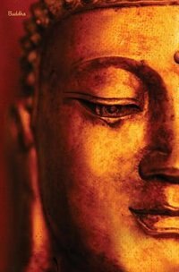 Buddha: 150-page Lined Journal / Diary to Record Your Thoughts (red)