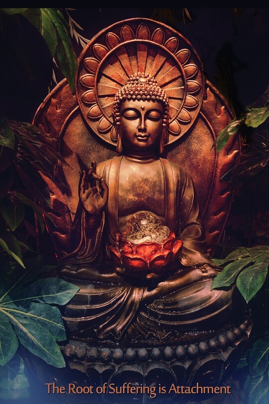 Front cover_The Root of Suffering is Attachment