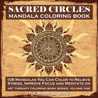 Couverture_Sacred Circles Mandala Coloring Book