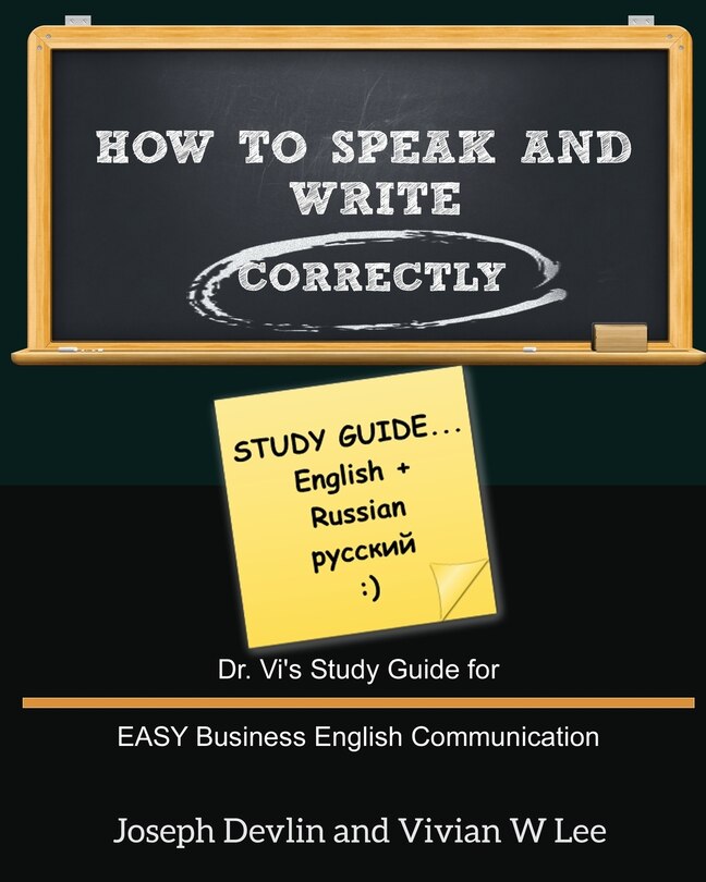 Front cover_How to Speak and Write Correctly