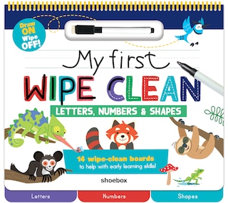 Front cover_My First Wipe Clean: Letters, Numbers and Shapes