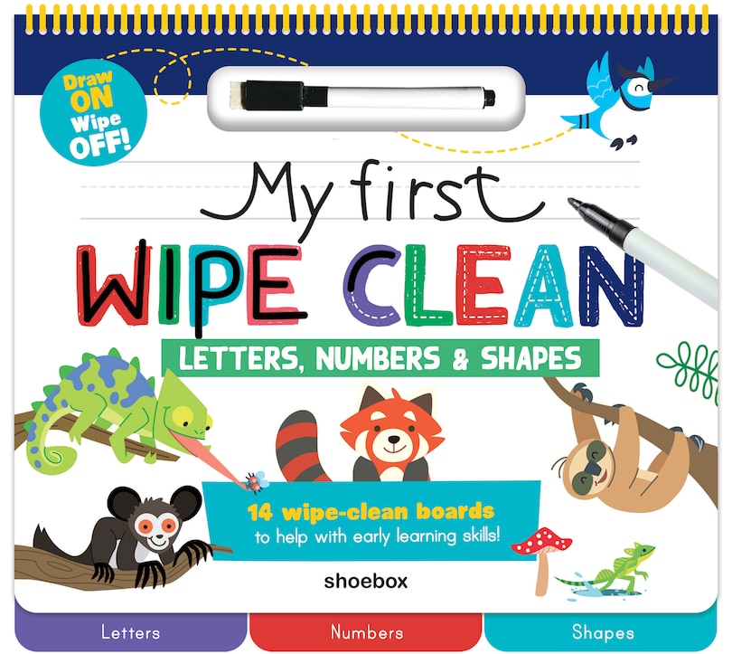 Front cover_My First Wipe Clean: Letters, Numbers and Shapes