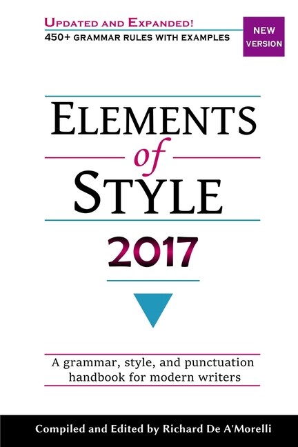 Couverture_Elements of Style 2017