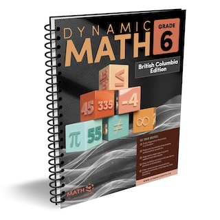 Front cover_Dynamic Math Grade 6 (BC Edition)