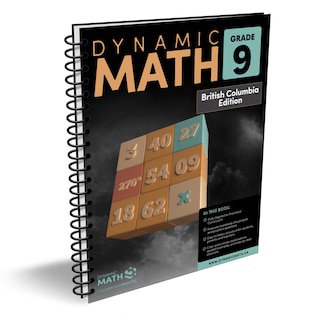 Front cover_Dynamic Math Grade 9 (BC Edition)