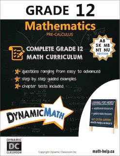 Front cover_Grade 12 Mathematics: Pre-calculus (SK Edition)