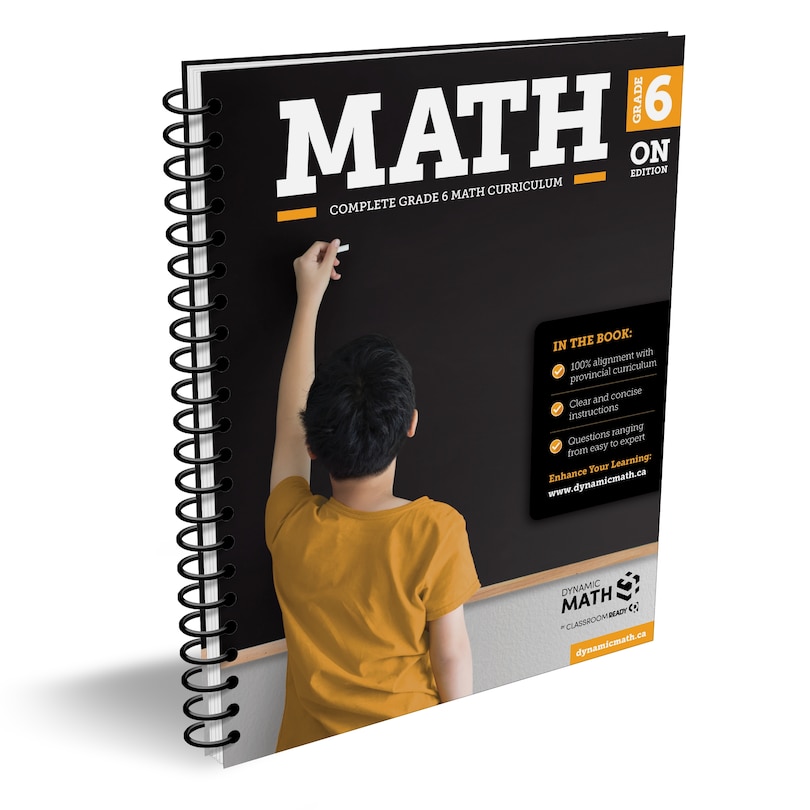 Front cover_Dynamic Math Grade 6 (ON Edition)
