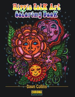Front cover_Hippie Folk Art Coloring Book