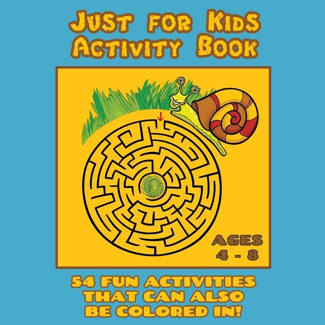 Couverture_Just for Kids Activity Book Ages 4 to 8