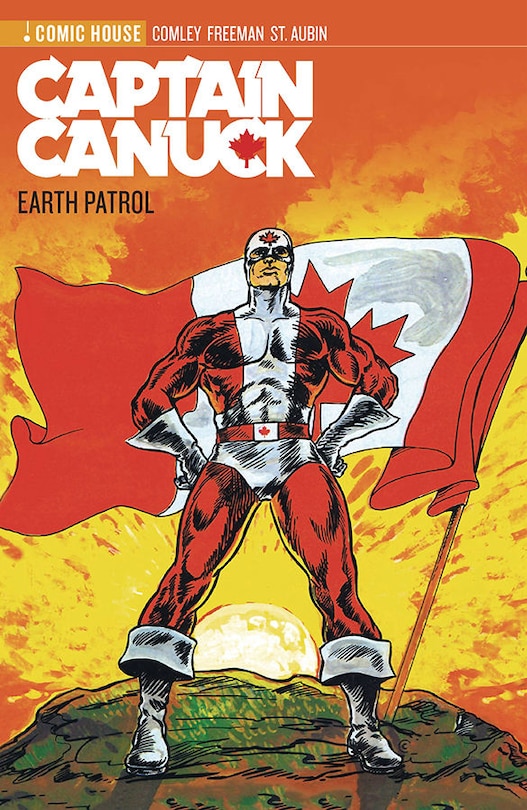 Front cover_Captain Canuck Archives Volume 1- Earth Patrol