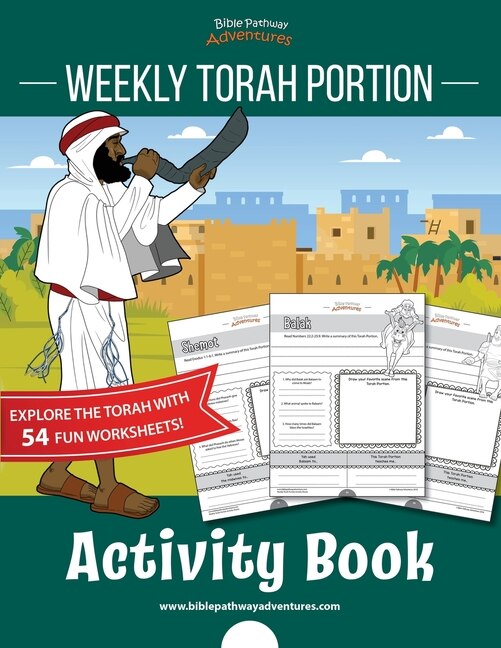 Couverture_Weekly Torah Portion Activity Book