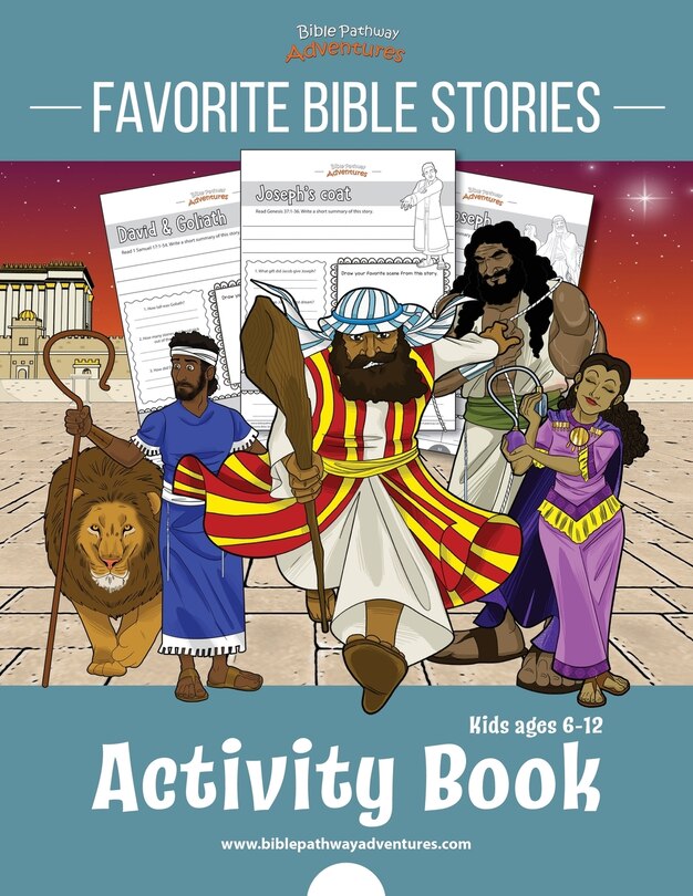 Couverture_Favorite Bible Stories Activity Book