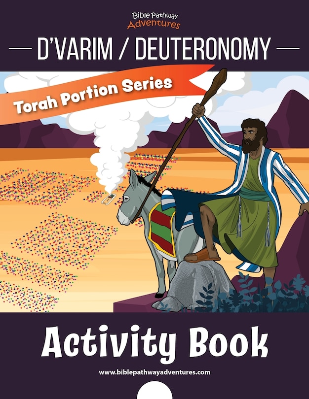 D'varim / Deuteronomy Activity Book: Torah Portions For Kids