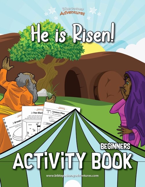 Front cover_He Is Risen! Activity Book