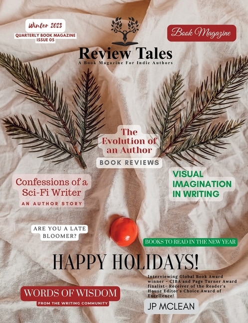 Front cover_Review Tales - A Book Magazine For Indie Authors - 5th Edition (Winter 2023)