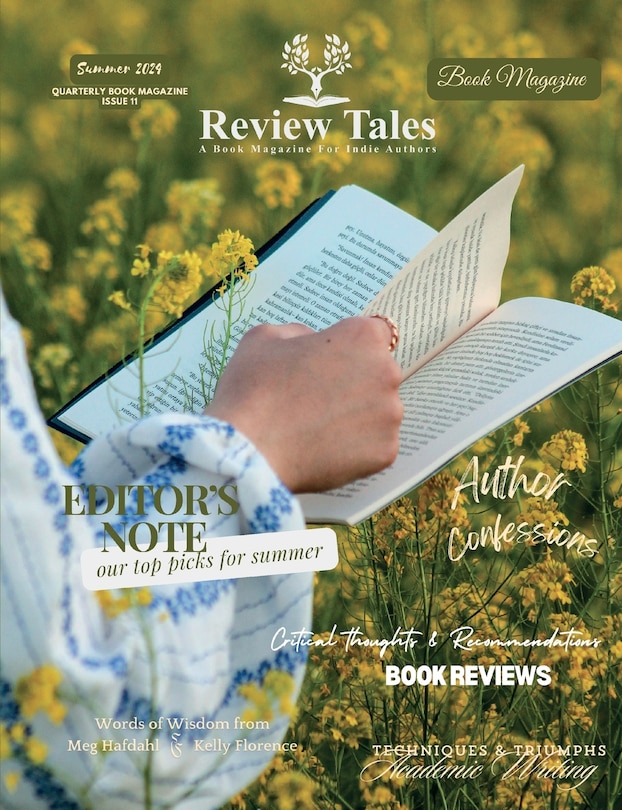 Front cover_Review Tales - A Book Magazine For Indie Authors - 11th Edition (Summer 2024)