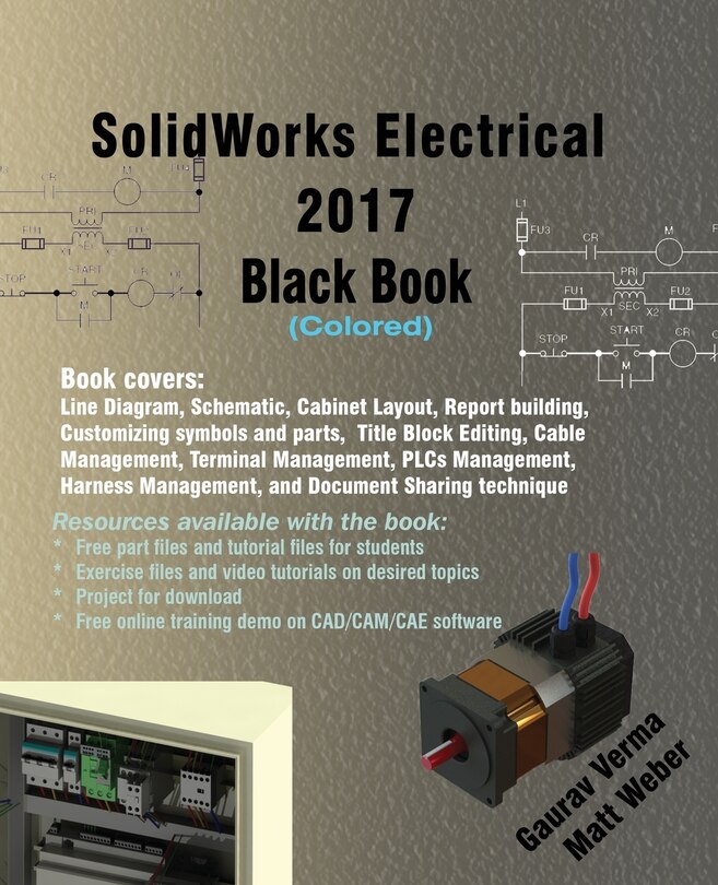 Front cover_SolidWorks Electrical 2017 Black Book (Colored)