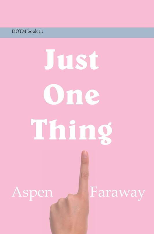 Front cover_Just One Thing